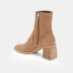 DOLCEVITA INDIGA BOOTIES TRUFFLE STELLA SUEDE