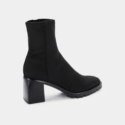 DOLCEVITA IZORA BOOTIES BLACK FABRIC