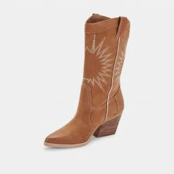 DOLCEVITA LAWSON BOOTS WHISKEY NUBUCK