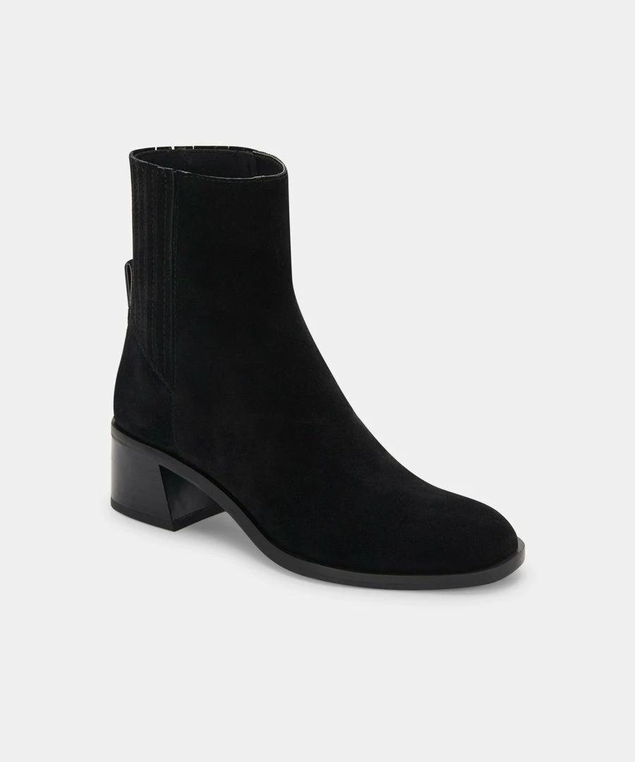 Recurate RESALE LAYTON BOOTIES BLACK SUEDE Re:vita