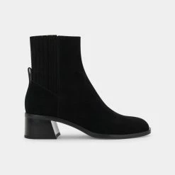 Recurate RESALE LAYTON BOOTIES BLACK SUEDE Re:vita