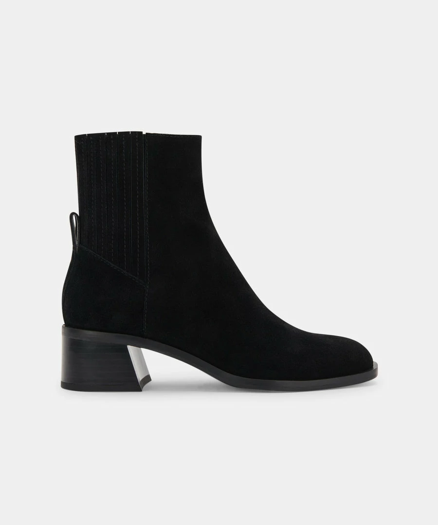 Recurate RESALE LAYTON BOOTIES BLACK SUEDE Re:vita