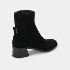 Recurate RESALE LAYTON BOOTIES BLACK SUEDE Re:vita