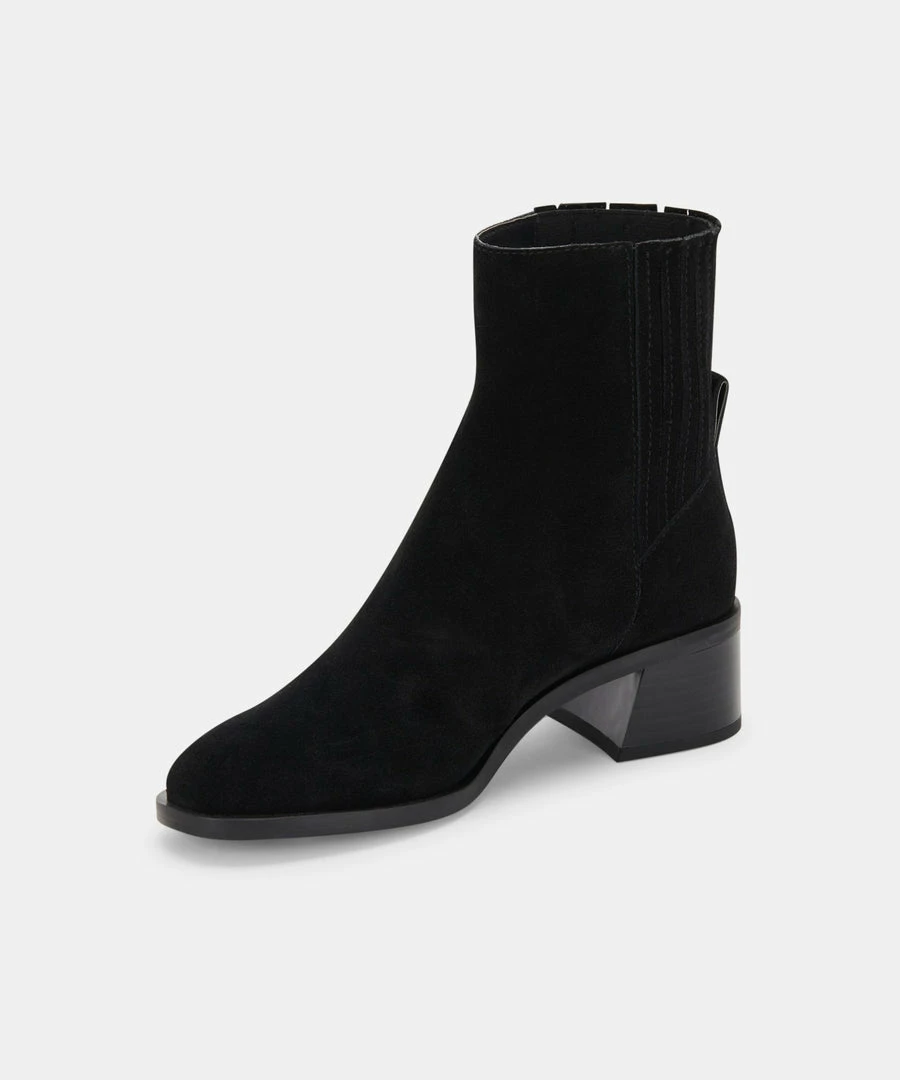 Recurate RESALE LAYTON BOOTIES BLACK SUEDE Re:vita