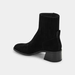 Recurate RESALE LAYTON BOOTIES BLACK SUEDE Re:vita