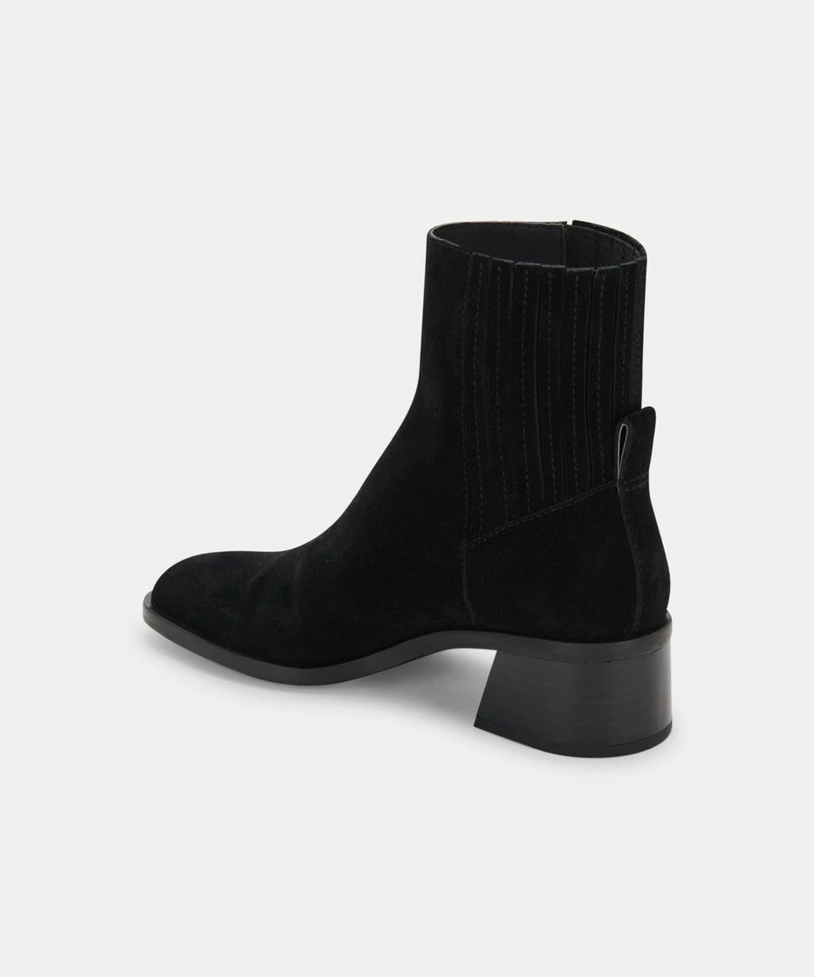 Recurate RESALE LAYTON BOOTIES BLACK SUEDE Re:vita