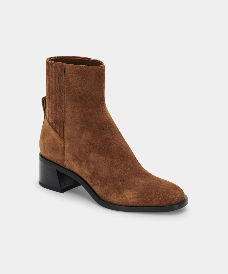 DOLCEVITA LAYTON BOOTIES DK BROWN SUEDE