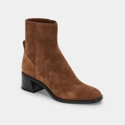 Recurate RESALE LAYTON BOOTIES DK BROWN SUEDE Re:vita