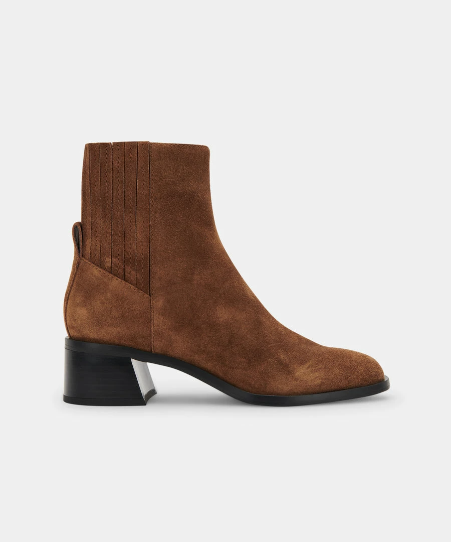 DOLCEVITA LAYTON BOOTIES DK BROWN SUEDE