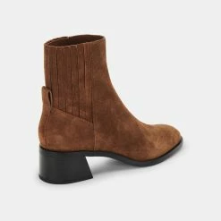 Recurate RESALE LAYTON BOOTIES DK BROWN SUEDE Re:vita