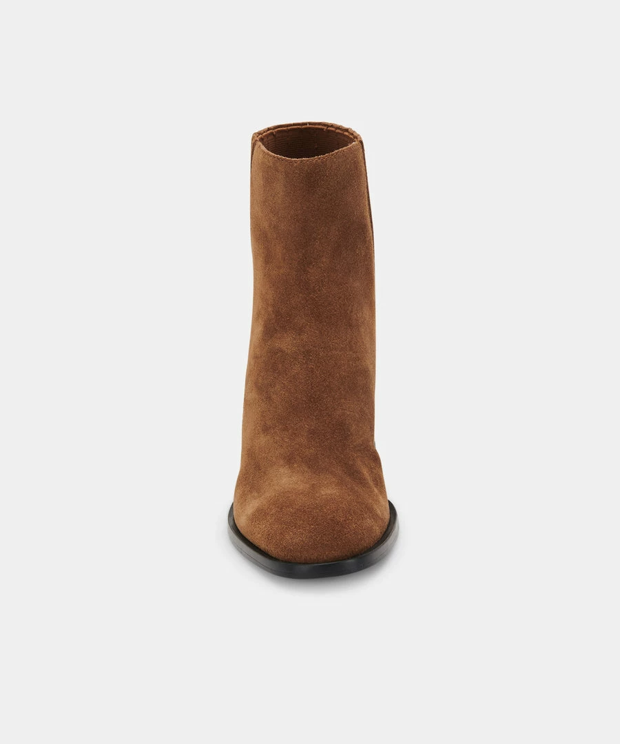 Recurate RESALE LAYTON BOOTIES DK BROWN SUEDE Re:vita