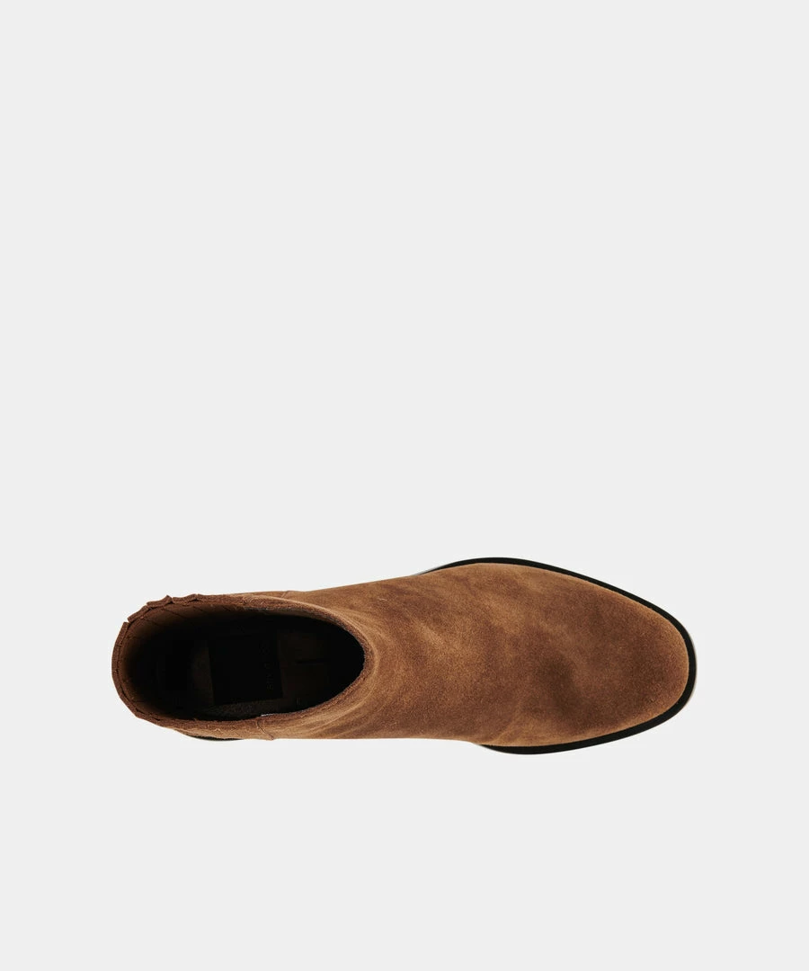 Recurate RESALE LAYTON BOOTIES DK BROWN SUEDE Re:vita