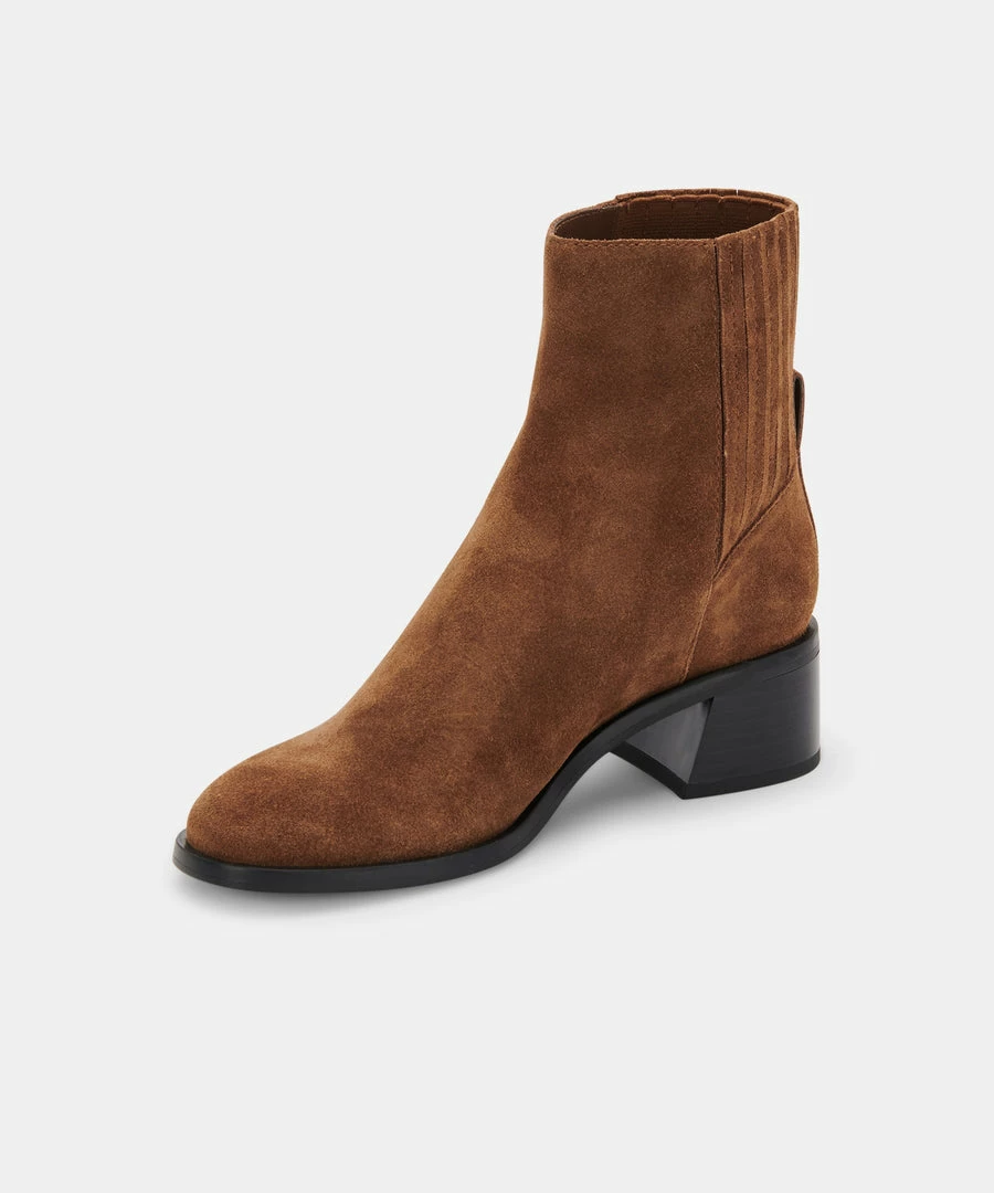 Recurate RESALE LAYTON BOOTIES DK BROWN SUEDE Re:vita