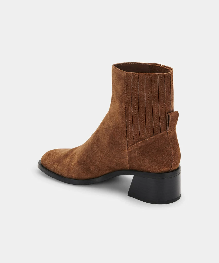 Recurate RESALE LAYTON BOOTIES DK BROWN SUEDE Re:vita