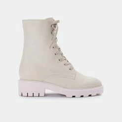 DOLCEVITA LOTTIE BOOTS IVORY LEATHER