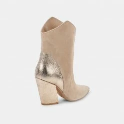 DOLCEVITA NESTLY BOOTIES DUNE MULTI SUEDE