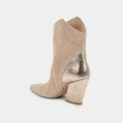 DOLCEVITA NESTLY BOOTIES DUNE MULTI SUEDE