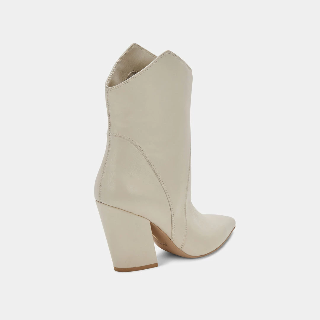 DOLCEVITA NESTLY BOOTIES IVORY LEATHER