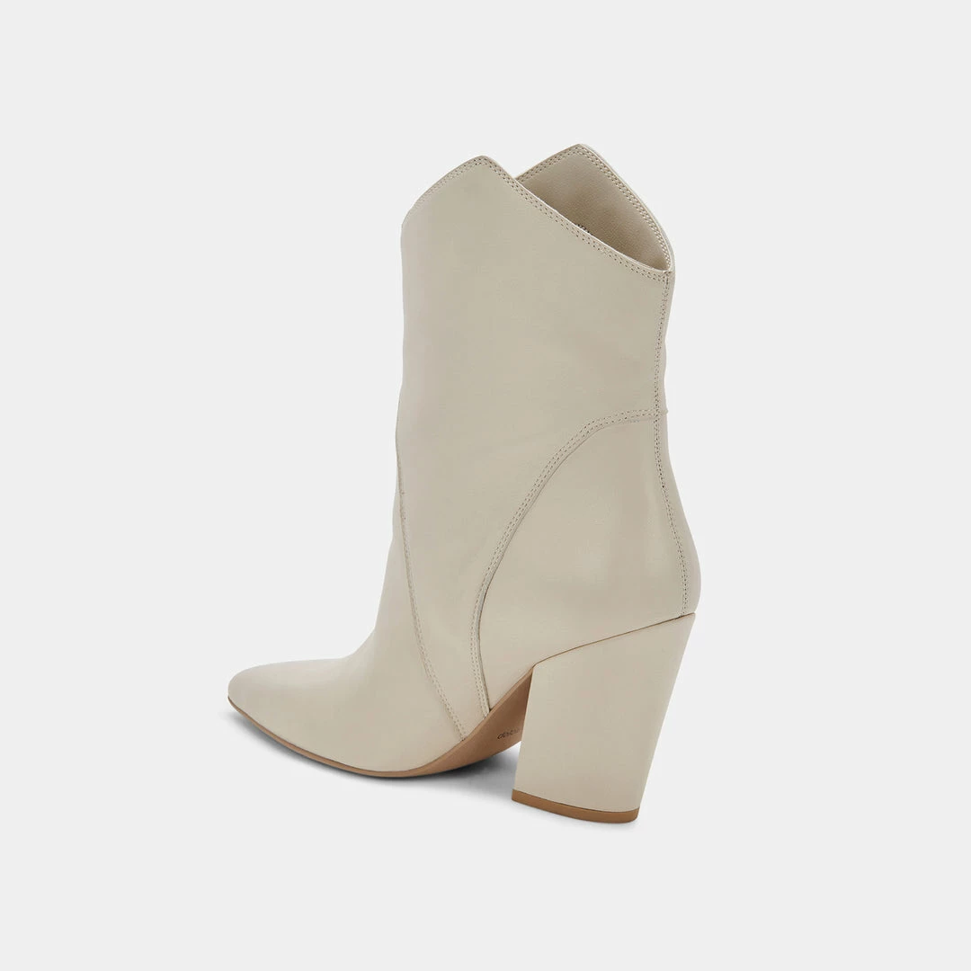 DOLCEVITA NESTLY BOOTIES IVORY LEATHER