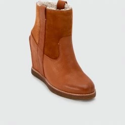 Recurate PAVLOS BOOTIES COGNAC Re:vita RESALE