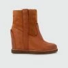 Recurate PAVLOS BOOTIES COGNAC Re:vita RESALE
