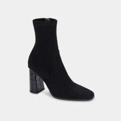 DOLCEVITA PETYA BOOTIES BLACK STELLA SUEDE