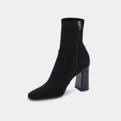 DOLCEVITA PETYA BOOTIES BLACK STELLA SUEDE