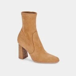 DOLCEVITA PETYA BOOTIES CASHEW STELLA SUEDE