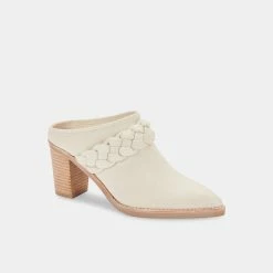 DOLCEVITA MULES & CLOGS SERLA MULES IVORY NUBUCK