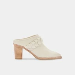 DOLCEVITA MULES & CLOGS SERLA MULES IVORY NUBUCK