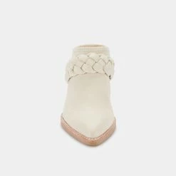 DOLCEVITA MULES & CLOGS SERLA MULES IVORY NUBUCK