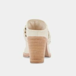 DOLCEVITA MULES & CLOGS SERLA MULES IVORY NUBUCK