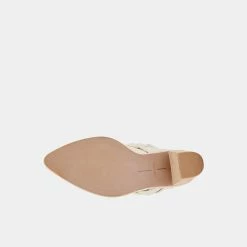 DOLCEVITA MULES & CLOGS SERLA MULES IVORY NUBUCK