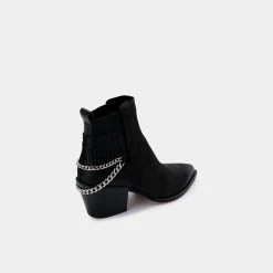DOLCEVITA SHELAH BOOTIES BLACK NUBUCK