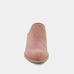 Recurate RESALE SHILOH MULES BLUSH SUEDE - Re:vita