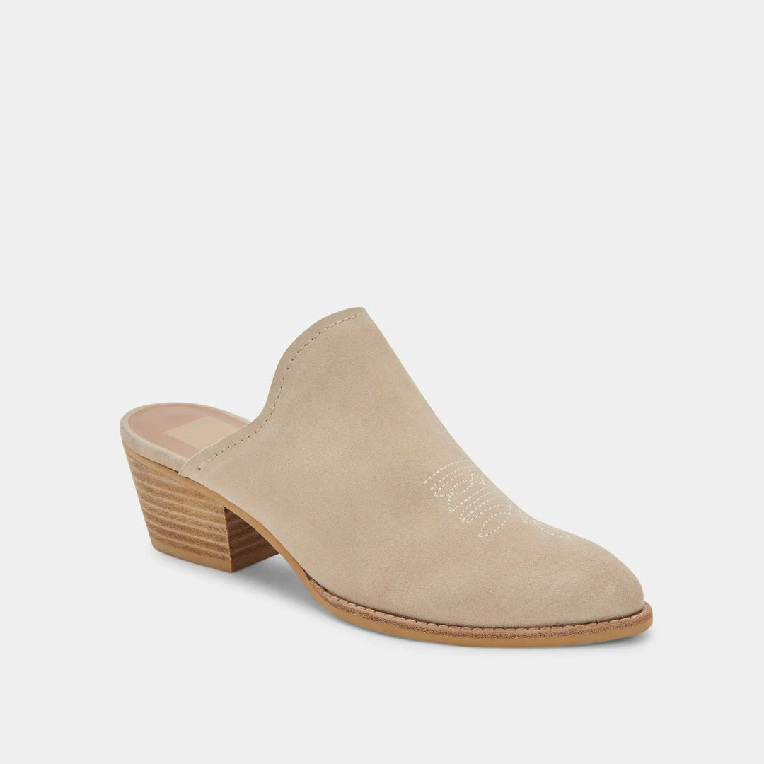 Recurate SHILOH MULES DUNE SUEDE - Re:vita RESALE