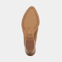 DOLCEVITA SHILOH MULES TRUFFLE SUEDE
