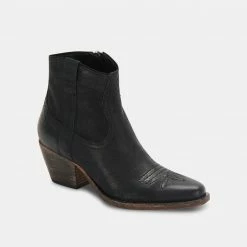 DOLCEVITA SILMA BOOTIES BLACK LEATHER