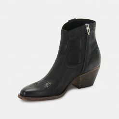 DOLCEVITA SILMA BOOTIES BLACK LEATHER