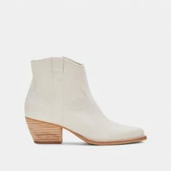 DOLCEVITA SILMA BOOTIES IVORY NUBUCK