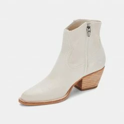 DOLCEVITA SILMA BOOTIES IVORY NUBUCK