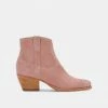 DOLCEVITA SILMA BOOTIES ROSE SUEDE