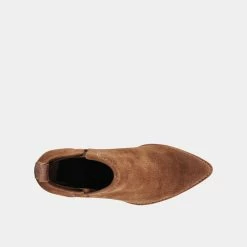 DOLCEVITA SIRANO BOOTIES DK BROWN SUEDE