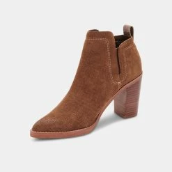 DOLCEVITA SIRANO BOOTIES DK BROWN SUEDE