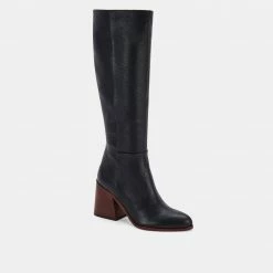 DOLCEVITA TAMORA BOOTS BLACK LEATHER