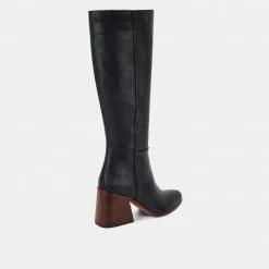 DOLCEVITA TAMORA BOOTS BLACK LEATHER