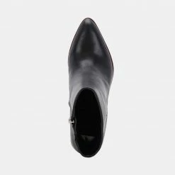 DOLCEVITA TERRIE BOOTIES BLACK LEATHER