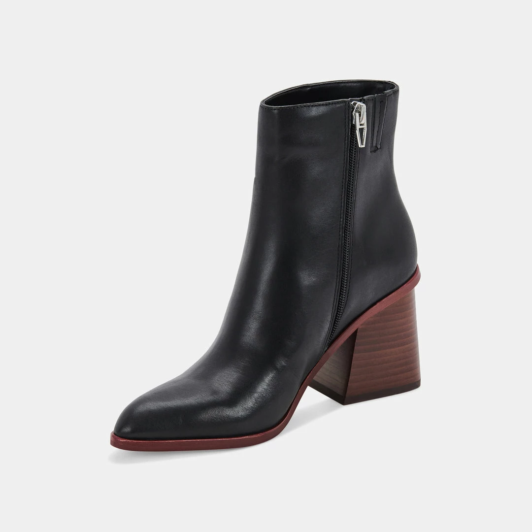 DOLCEVITA TERRIE BOOTIES BLACK LEATHER