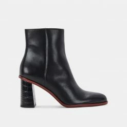 DOLCEVITA TIMONE BOOTIES BLACK LEATHER