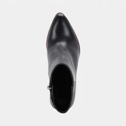 DOLCEVITA TIMONE BOOTIES BLACK LEATHER